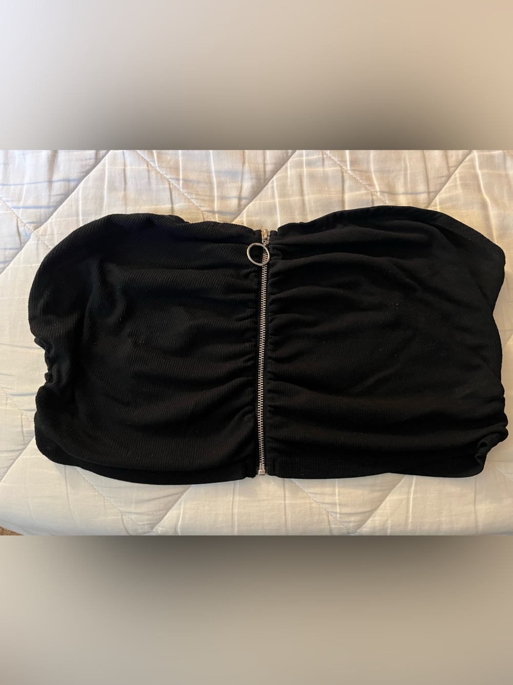 Zipper tube top